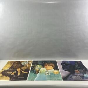 VINTAGE STAR WARS Posters 1977 Complete Original Set (3) Burger Chef Coca-Cola
